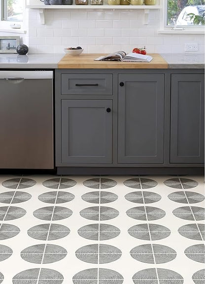 FloorPops Luminary adhesive Peel & Stick Vinyl Floor Tiles