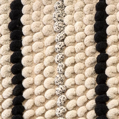 SKL Home Roseville Bath Rug, Plush Chenille, Anti-Slip, 20" x 30", Tan | 100% Cotton with Latex backing. Ultra-soft & absorbent. Modern stripe design works in the bathroom, kitchen or any space.