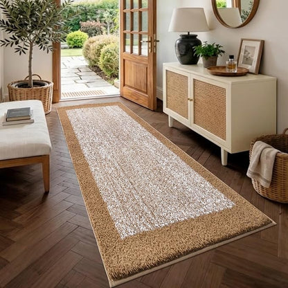 70x24 Long Bathroom Rugs Washable Non Slip, Coffee Bath Mat for Bathroom Floor Tub, Soft Absorbent Quick Dry Mats for Shower, Bathtub,Home Decor