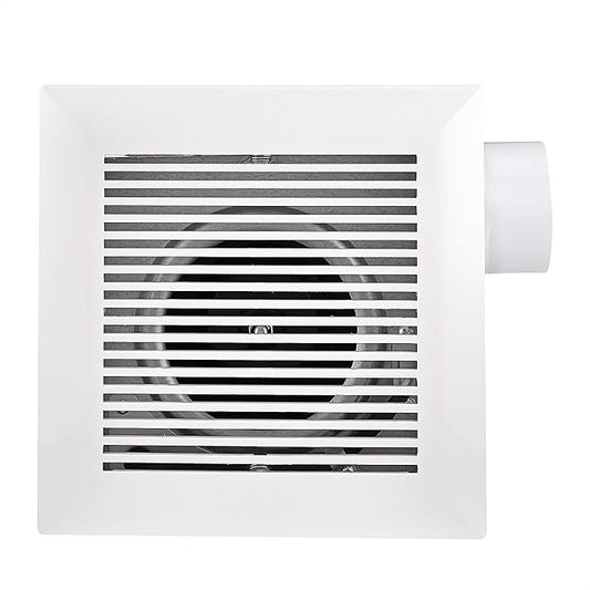 Amazon Basics AB-BV101 Air Ventilation Fan, Exhaust Fan, 70 CFM / 2.0 Sones, White