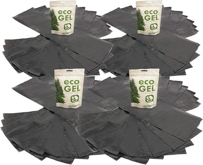 Eco Gel and Liner Refill Set. Pack of 4