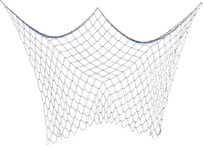 Beistle Blue Cotton String Novelty Nautical Decorative Fish Netting Under The Sea Luau Party Supplies