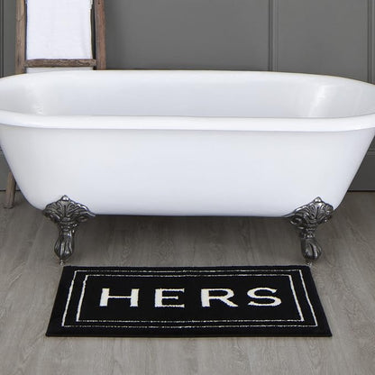 Mohawk Home Hers Ebony 2' x 3' 4" Bath Mat