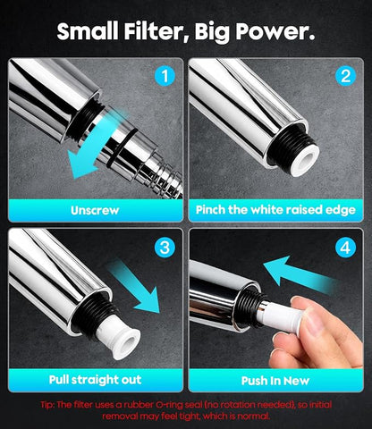 Handheld Shower Head High Pressure JOMST – Magnetic Holder,10 Spray Modes with Power Wash for Pets&Tile&Toilet, Filtered for Softer Skin & Shinier Hair, 1.8GPM, Stainless Steel Hose