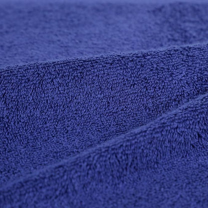 Amazon Basics 100% Cotton Fade-Resistant Hand Towels for Bathroom, Soft Absorbent, 26" x 16", Navy Blue, 6-Pack