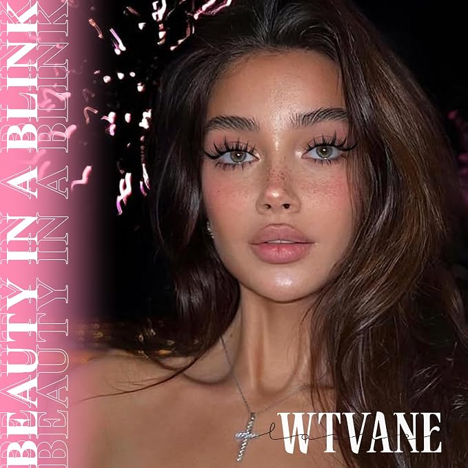 Anime Lash Clusters Kit Wispy Eyelash Clusters DIY Lash Extension Kit with 5-6mm Bottom Lashes 8-16mm Thin Band Individual lashes 175Pcs Manga Eyelash Extension Kit with Lash Glue, Tweezers by WTVANE