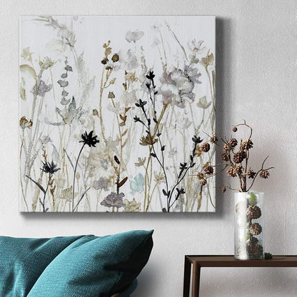 Renditions Gallery Wildflower Mist Wall Art, Premium Gallery Wrapped Canvas Decor, Ready to Hang, 40 in H x 40 in W, Made in America Print, AZS-WC24-19227-R-4040-MK