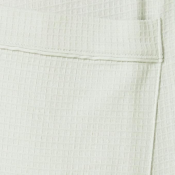 Amazon Essentials Women's Lightweight Cotton Waffle Mid-Length Bathrobe (Available in Plus Size)