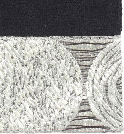 Avanti Linens 19334BLK Galaxy Fingertip Towel, Black, 11.00" x 18.00"