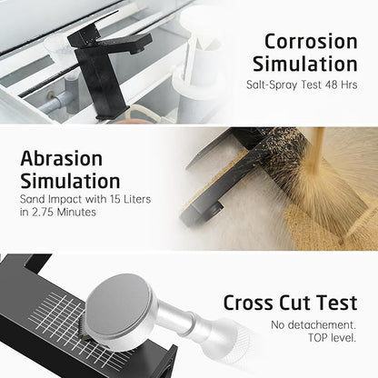 KES Black Bathroom Faucet Single Hole Bathroom Sink Faucet Single Handle Lavatory Vanity Sink Stainless Steel cUPC Certified Matte Black, L3156ALFF12-BK