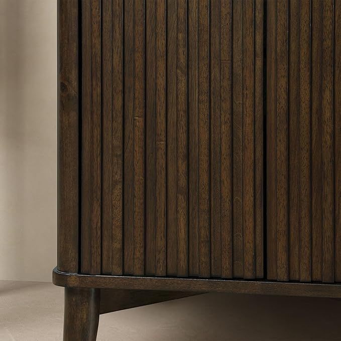 OVE Decors Indy 24 in. Undermount Single Sink Bathroom Vanity with White Engineered Marble Top, Dark Walnut