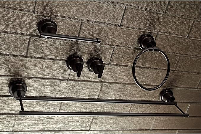 Kingston Brass BAH8213478ORB Concord 5-Piece Bathroom Accessory Sets, Oil Rubbed Bronze