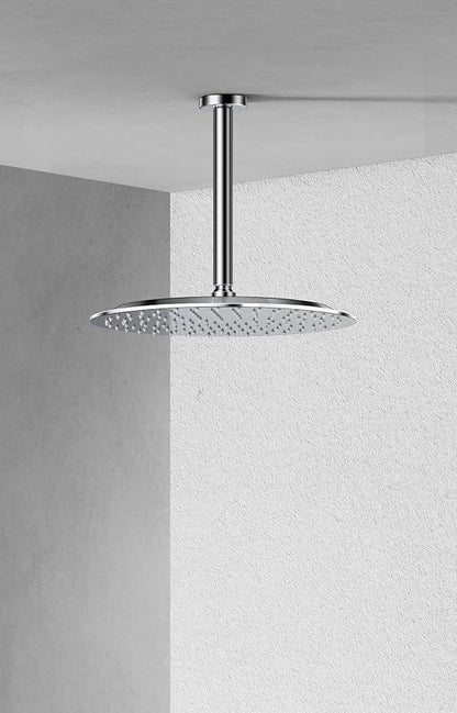VBFF-Shower Head,rain shower head, 10 inch- Round Shower Head, 1.8 GPM Flow Rate, rainfall showerhead,VBFF12 (Chrome)