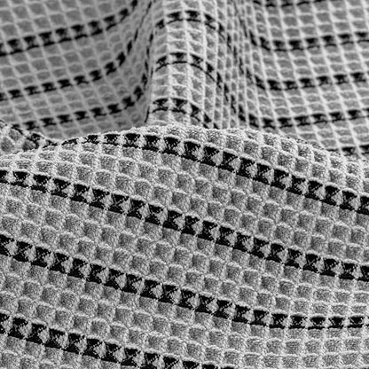POLYTE 430 GSM Poly Blend Microfiber Quick Dry Waffle Bath Towel, 30x60 in | 4 Pack, Oversize, Lint Free, Body Towel