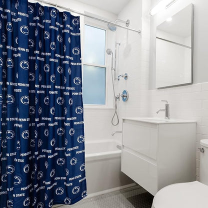 Everything Comfy Penn State Nittany Lions Bright and Colorful Shower Curtain Cover 70" x 72"