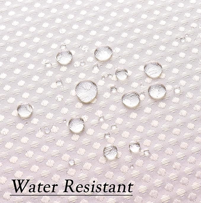 WEST LAKE Pink Waffle Shower Curtain Ombre Decorative Water Resistant No Hook Shower Curtain for Bathroom Hotel Spa with Grommet Machine Washable,Gradient White to Blush 70" Wx72 L