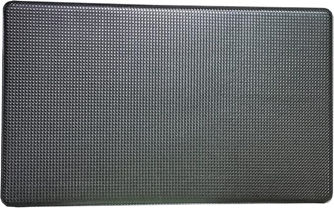 Art3d 18" x 30" x 0.4" (Pack of 1) Kitchen Floor Mat Black, Black
