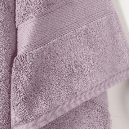 SUPERIOR Egyptian Cotton Plush & Absorbent, Bath Towel Set of 2, Purple | Quick Dry, Soft Luxury Towel Set, Bath Essentials for Bathroom, Guest Bath, Spa, 2 Piece Bath, Madeline Towels