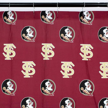 Everything Comfy Florida State Seminoles Bright and Colorful Shower Curtain Cover 70" x 72"