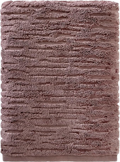 SKL Home CloudSoft Bath Towel, 100% Cotton Luxury, Soft Plum | Premium spa-level quality. 600 GSM weight. Ultra plush & absorbent.