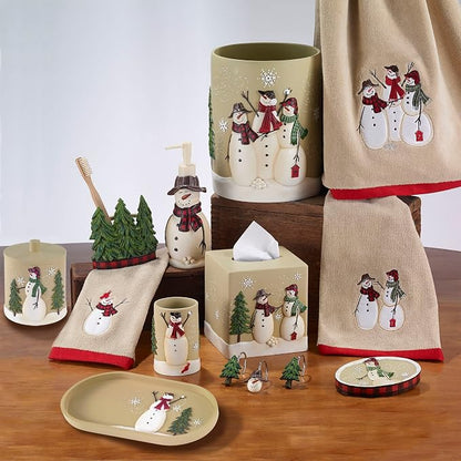 Avanti Linens - Christmas Bathroom Rug 20x30, Soft & Absorbent Cotton | Christmas Design, Soft & Absorbent, Non-Slip Backing, Machine Washable, Holiday Bathroom Décor