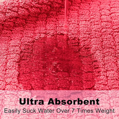 Women's Shawl Collar Bathrobe, Soft Long Towel Robes for Women - Super Absorbent Quick Dry yet Warm