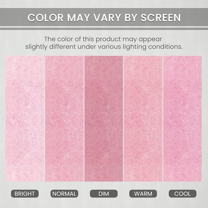 Home Weavers Allure Collection Toilet Lid Seat Cover, Elastic Edges, 100% Cotton Soft Universal Fit for Standard Oblong Round Elongated Bath Room Bowl Lids, Washable, 18"x18" Toilet Lid Cover, Pink