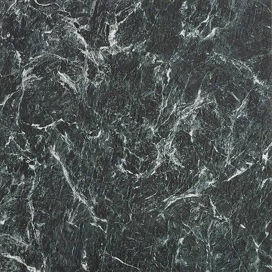 Majestic Self Adhesive 18-Inch Square Vinyl Floor Tiles, 10 Tiles - 18" x 18", Verde Green Marble Pattern - Peel & Stick, DIY Flooring for Kitchen, Dining Room & Bathrooms by Achim Home Decor