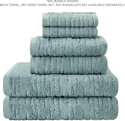 SKL Home CloudSoft Hand Towel Set, 2-Piece, 100% Cotton Luxury, Teal | Premium spa-level quality. 600 GSM weight. Ultra plush & absorbent. For use in the bathroom, kitchen, bar or any sink space.