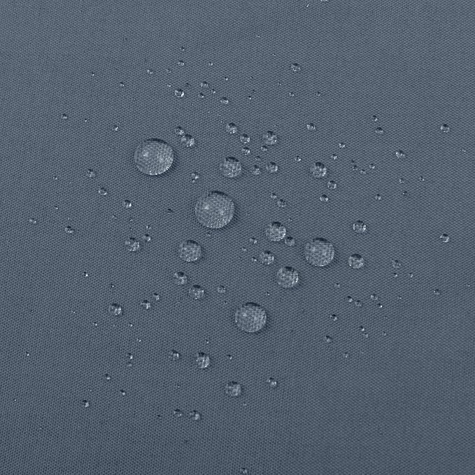 ALYVIA SPRING Waterproof Shower Curtain or Liner White/Stone Blue, 72x72 | 3 Magnets, Soft Cloth & Hotel Quality, Machine Washable, Light-Weight, Standard Size