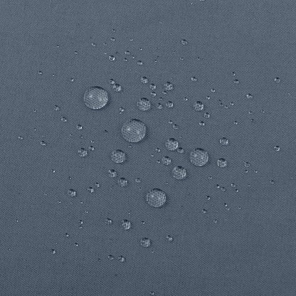 ALYVIA SPRING Waterproof Shower Curtain or Liner White/Stone Blue, 72x72 | 3 Magnets, Soft Cloth & Hotel Quality, Machine Washable, Light-Weight, Standard Size