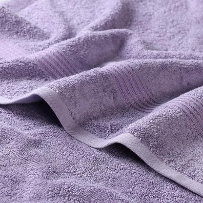 SUPERIOR Egyptian Cotton 6-Piece Towel Set, Bathroom Essentials, Towels for Bathroom, Apartment, Airbnb, Guest Bath, Face, Hand, Bath Towels, Washcloths, Absorbent, Fast Drying, Royal Purple
