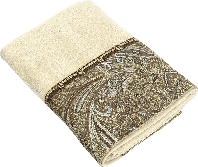 Avanti Linens Bradford Bath Towel, Linen,17891
