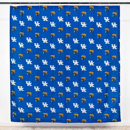 Everything Comfy Kentucky Wildcats Bright and Colorful Shower Curtain Cover 70" x 72"
