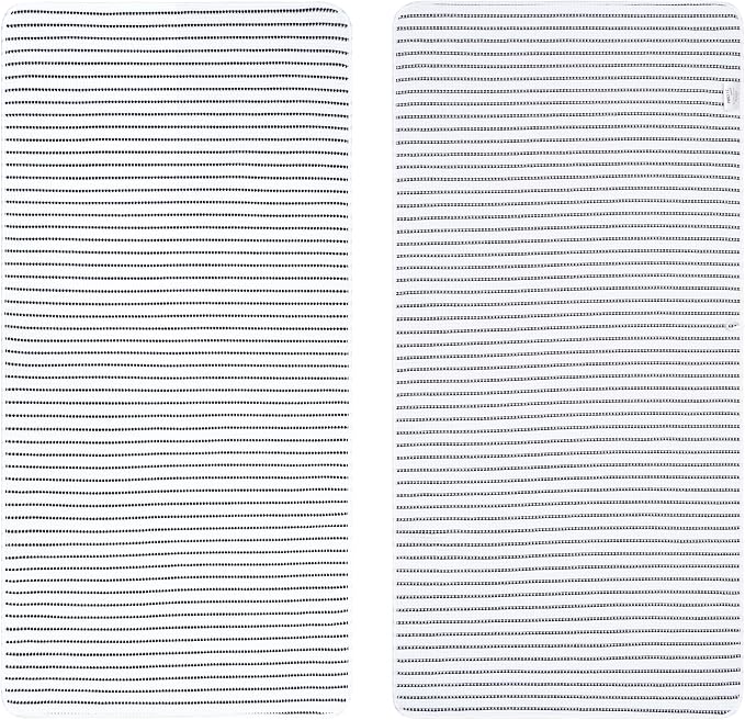 POLYTE 430 GSM Poly Blend Microfiber Quick Dry Waffle Bath Towel, 30x60 in | 4 Pack, Oversize, Lint Free, Body Towel