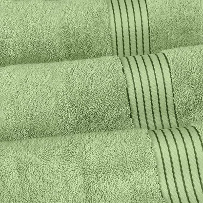 Elegant Comfort Premium Turkish Cotton 1 Piece Jumbo Bath Towel - 35 x 70 inch, Luxurious Hotel Spa Quality 100% Turkish Cotton Large Bath Towel - Highly Absorbent - Soft Bathroom Towel, Sage