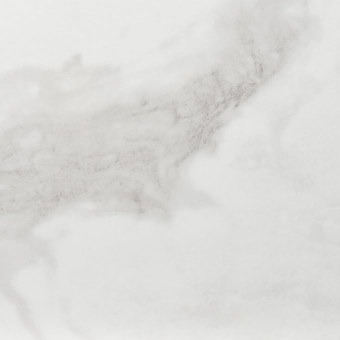 Daltile Perpetuo 24" X 24" Porcelain Marble Look Floor Tile in Matte Brilliant White (4 pieces per carton) (15.20 sqft per carton)