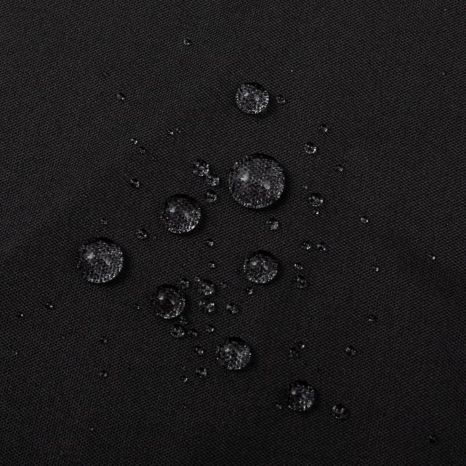 ALYVIA SPRING 72x74 Long Waterproof Fabric Shower Curtain or Liner Black | 3 Magnets, Soft Cloth & Hotel Quality, Machine Washable, Light-Weight, Long Size