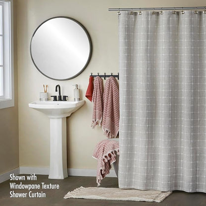 SKL Home Longborough Bath Towel, 100% Turkish Cotton, Spice | 640 GSM weight. Spa-level quality. Soft & absorbent jacquard with hand-knotted tassels.