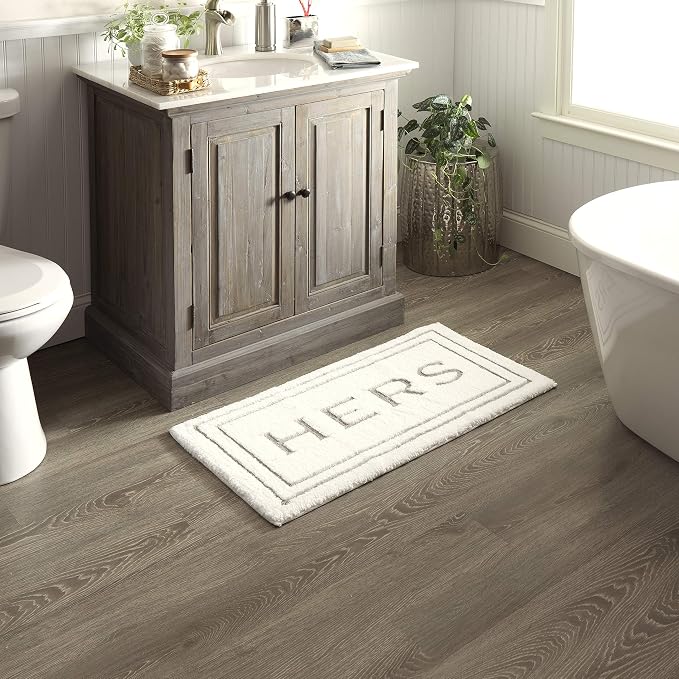 Mohawk Home Hers Flint 1' 8" x 2' 10" Bath Mat