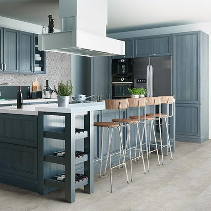 MSI Rivello 12 in. x 24 in. Luxury Vinyl Flooring, Rigid Core Planks, LVT Tile, Waterproof LVT, Wood Grain Finish, 12 MIL Wear Layer, 5 mm Thick, 19.37 sq. ft./Case, Mountains Gray