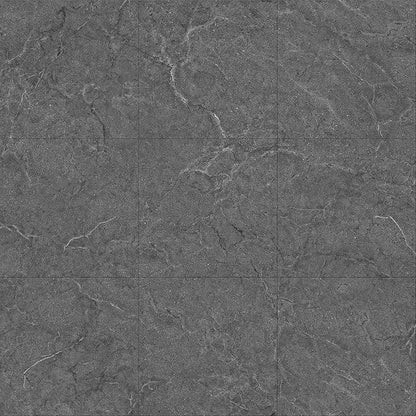 Lareko 20Sq.Ft Grey Marble Peel and Stick Vinyl Floor Tiles,20 Tiles - 12" x 12",Waterfproof and Self Adhesive Vinyl Sticker Tiles,Laminate Flooring for for Kichen,Bathroom,Dining Room(Dark Grey)
