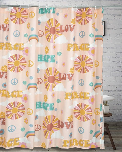 Greenland Home Fashions Fabric Sensations Shower Curtain, Stylish Bathroom Decor, Machine Washable, 72 inches x 72 inches, Cassidy
