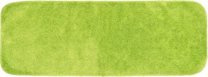 Garland Rug Traditional Nylon Washable Lime-Aid 22" X 60" Bath Rug - Soft, Absorbent, and Stylish for Your Bathroom
