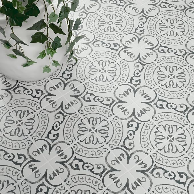 MSI La Paloma Encaustic Glazed Porcelain Floor Wall Tile Sample Flooring