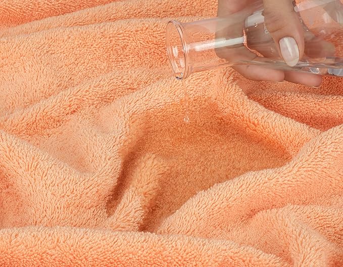 American Soft Linen 35x70 Jumbo Large Bath Towel, 600 GSM 100% Cotton Turkish Bath Sheet, Oversized Luxury Bath Towel for Bathroom Beach and Pool, Malibu Peach