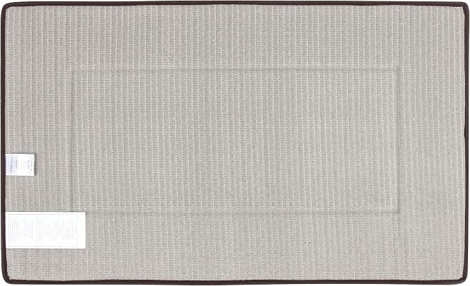 Ultra-Soft Extra-Thick Memory Foam Bath Mat (17 in x 24 in, Coffee Brown)