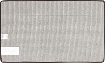 Ultra-Soft Extra-Thick Memory Foam Bath Mat (17 in x 24 in, Coffee Brown)