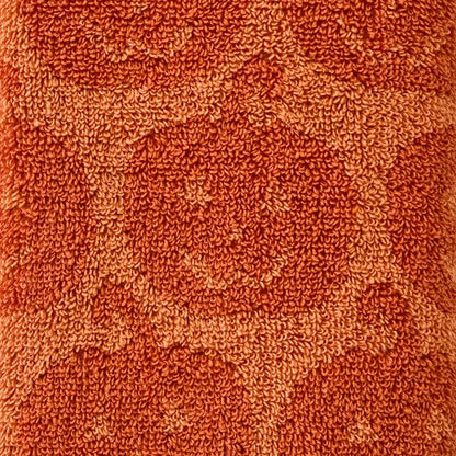 SKL Home Halloween Jack-O-Lantern Hand Towel Set-2pc, 100% Cotton, Orange | Soft & absorbent. Reversible jacquard pattern. Great for the bathroom, kitchen or bar & gifting.