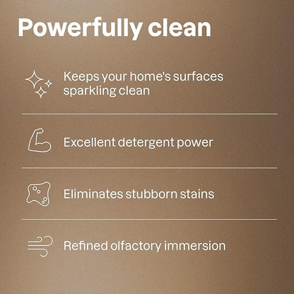 ATTITUDE Bathroom Cleaner Spray, Natural Origin Ingredients, EWG Verified, Eliminates Soap Scum, Limescale, Streak Free, Lemon & Rosewood, 26 Fl Oz